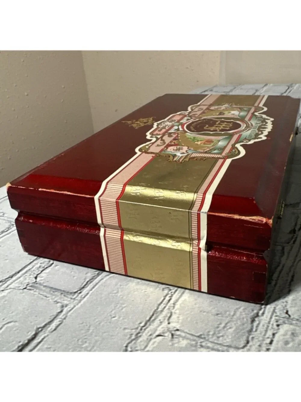 Empty Wood Cigar Box My Father Garcia Cigars No. 2 Belicoso 11